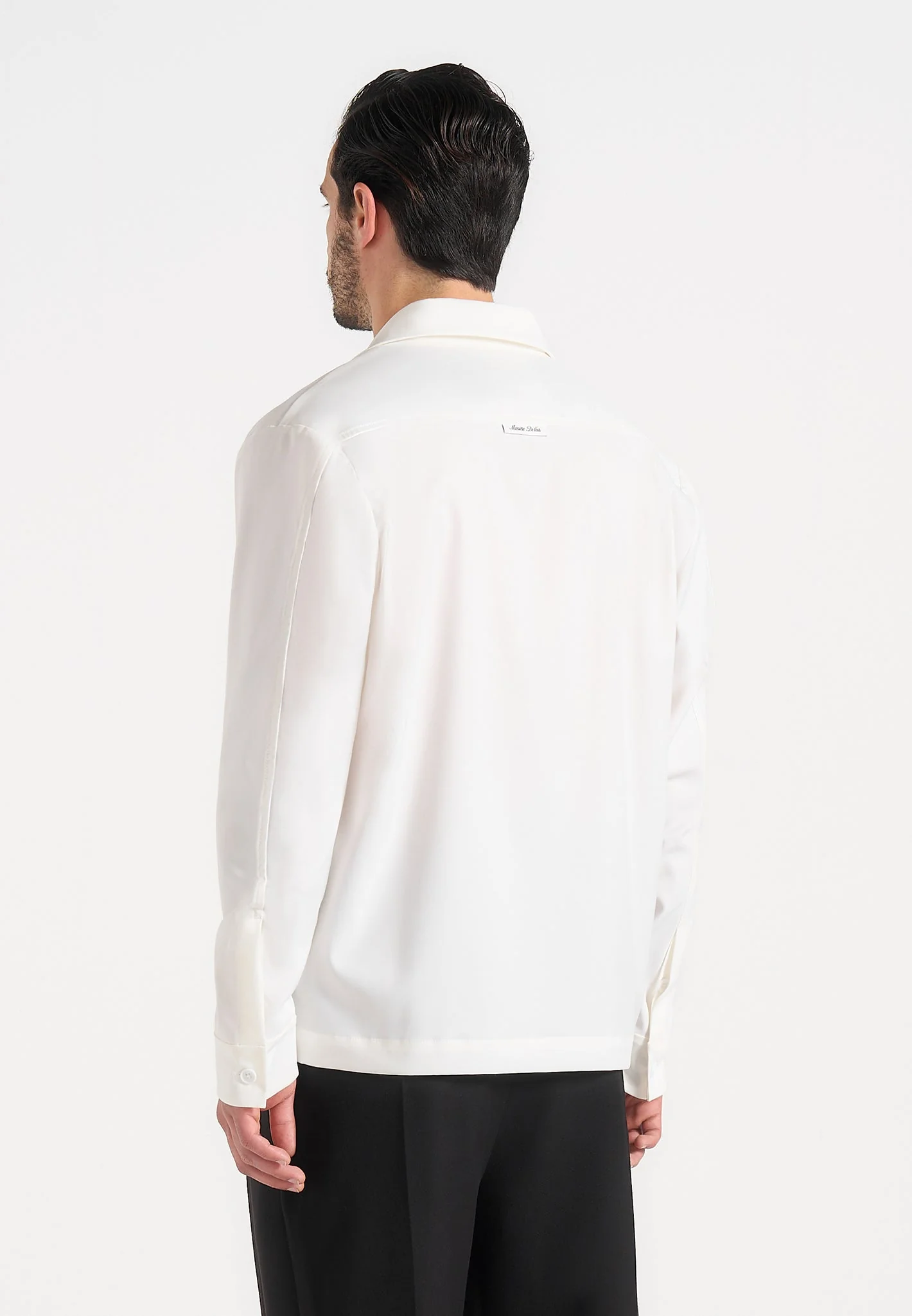 Alban - Double Breasted Shirt - White - Image 4
