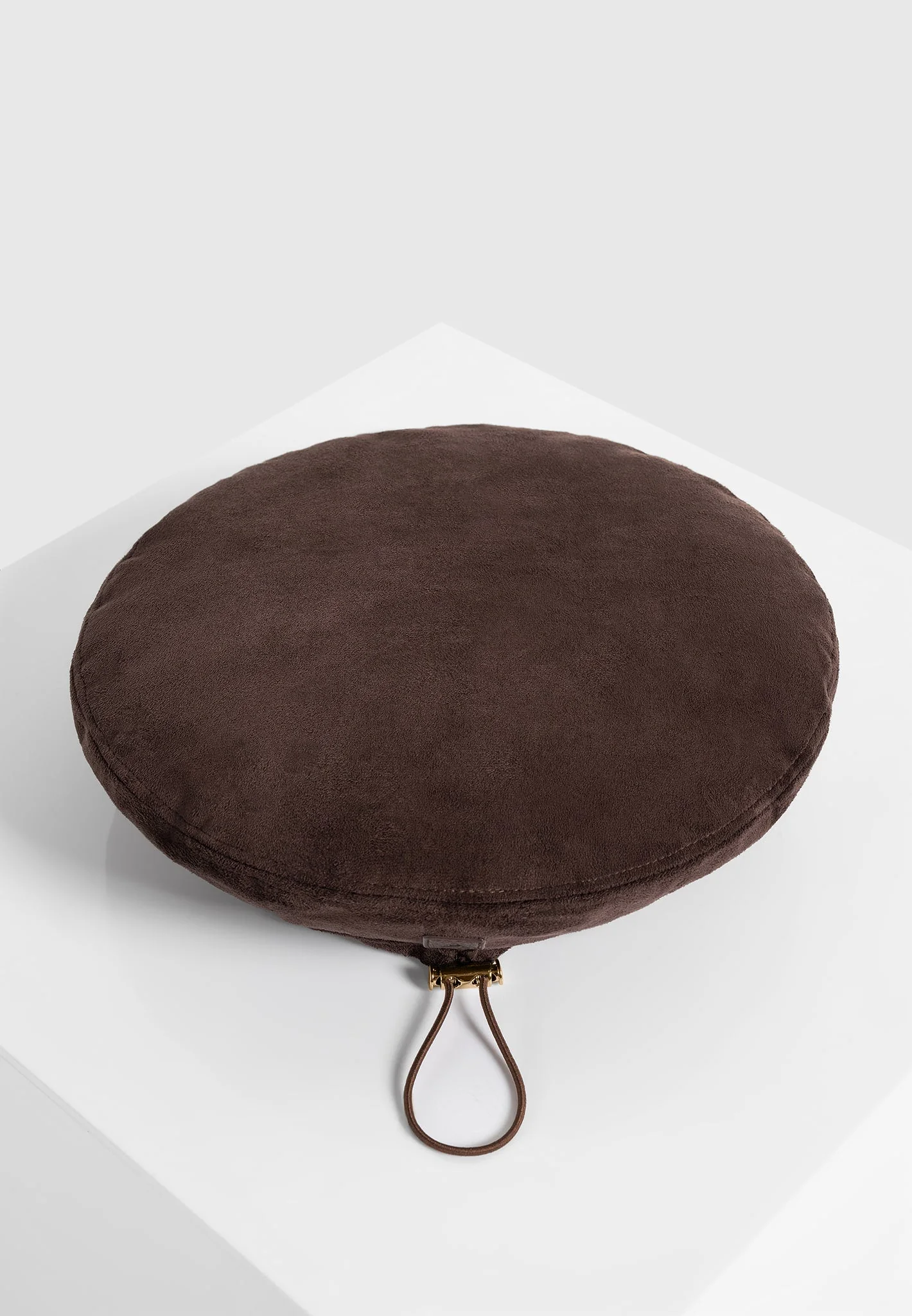Anya - Suede Beret - Brown - Image 6
