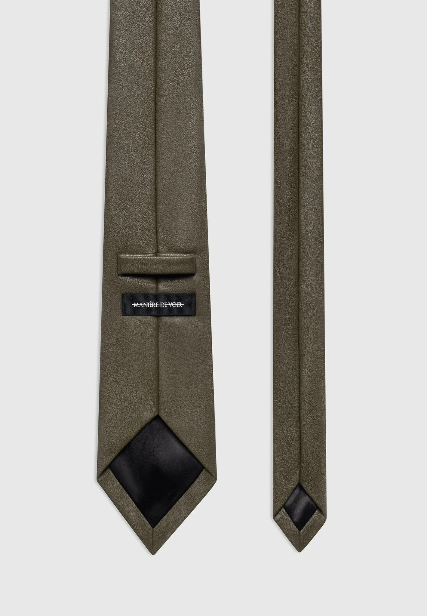 Ash - Leather Tie - Sage - Image 4