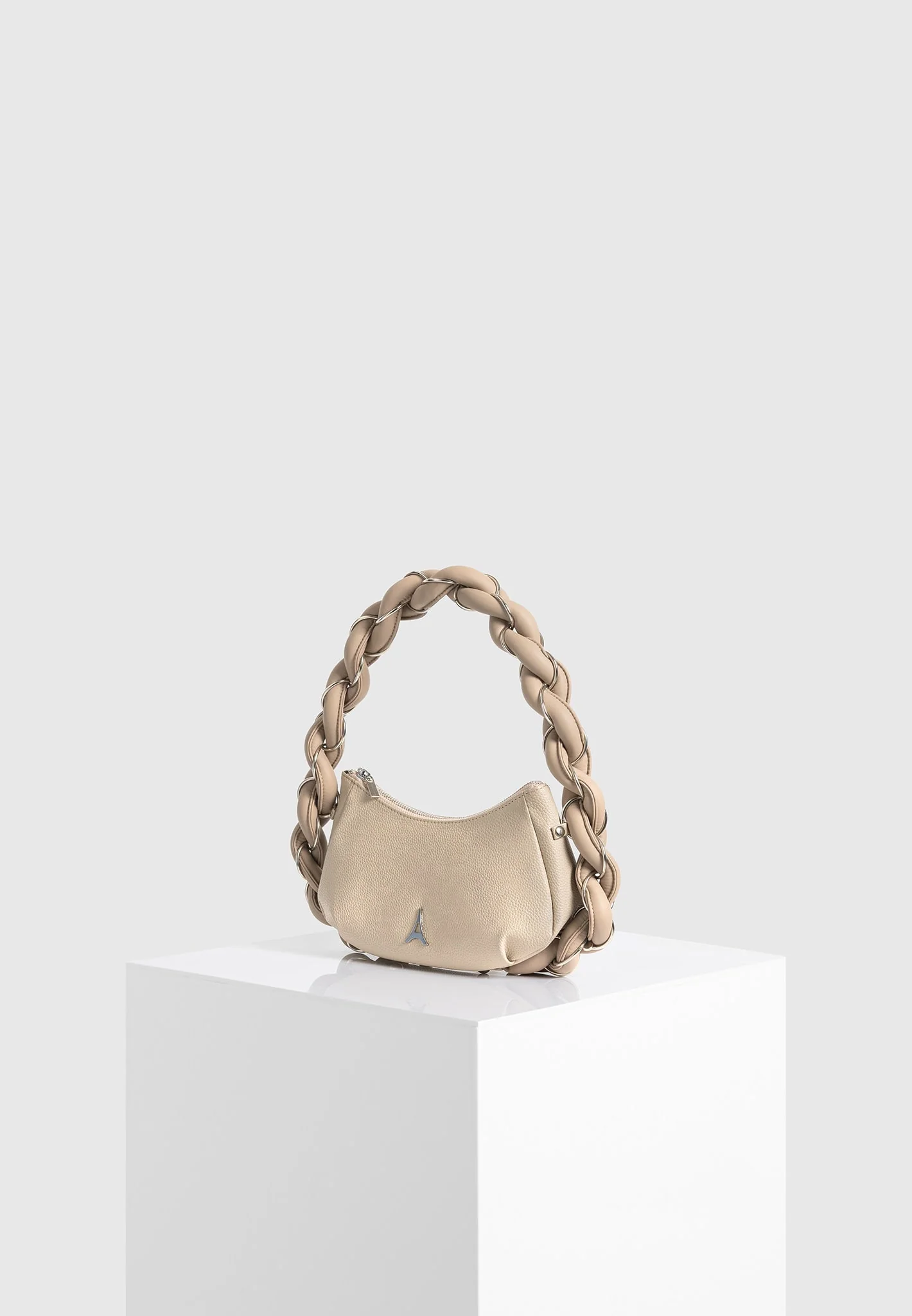 Somme - Leather Handbag - Beige - Image 4