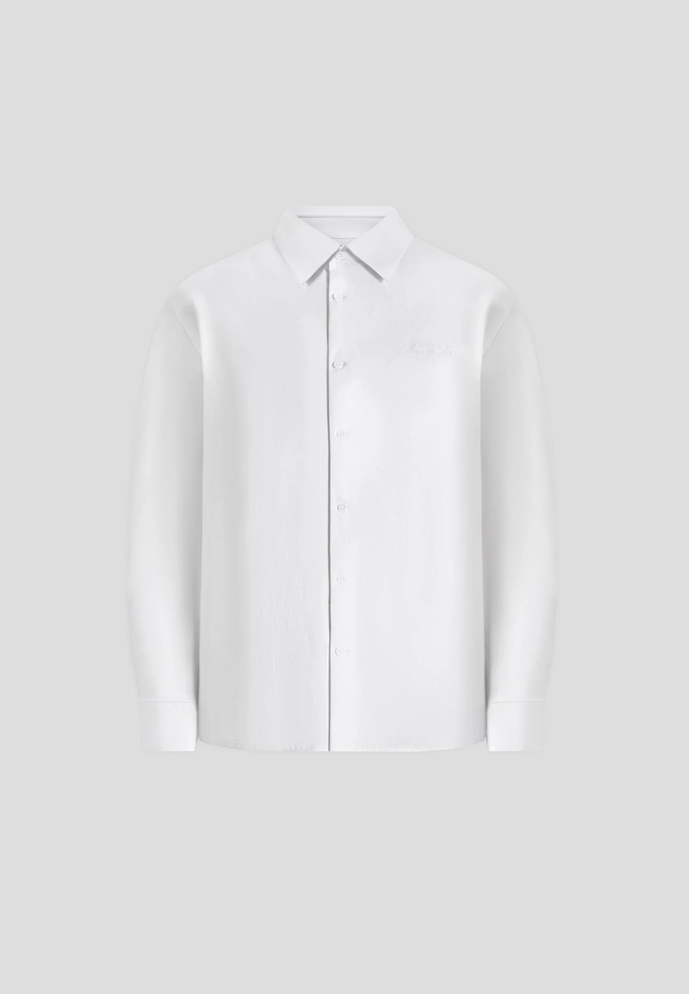 Chris - Signature Tailored Long Sleeved Shirt - White - Image 5