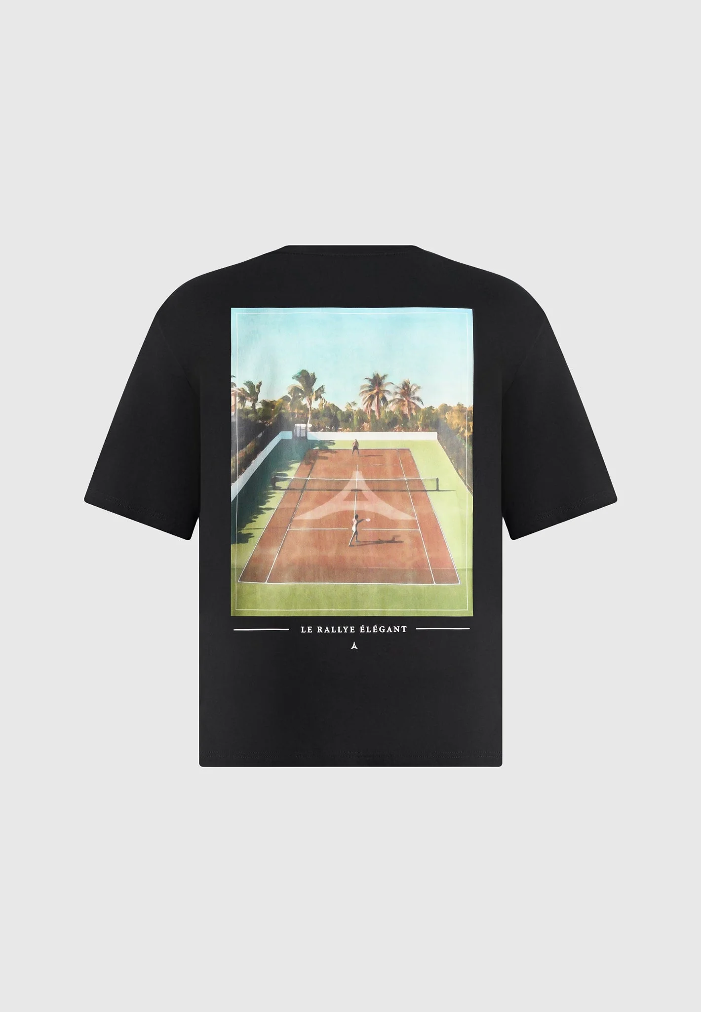 Aaron - Club Saint-Tropez Cotton T-Shirt - Black - Image 7