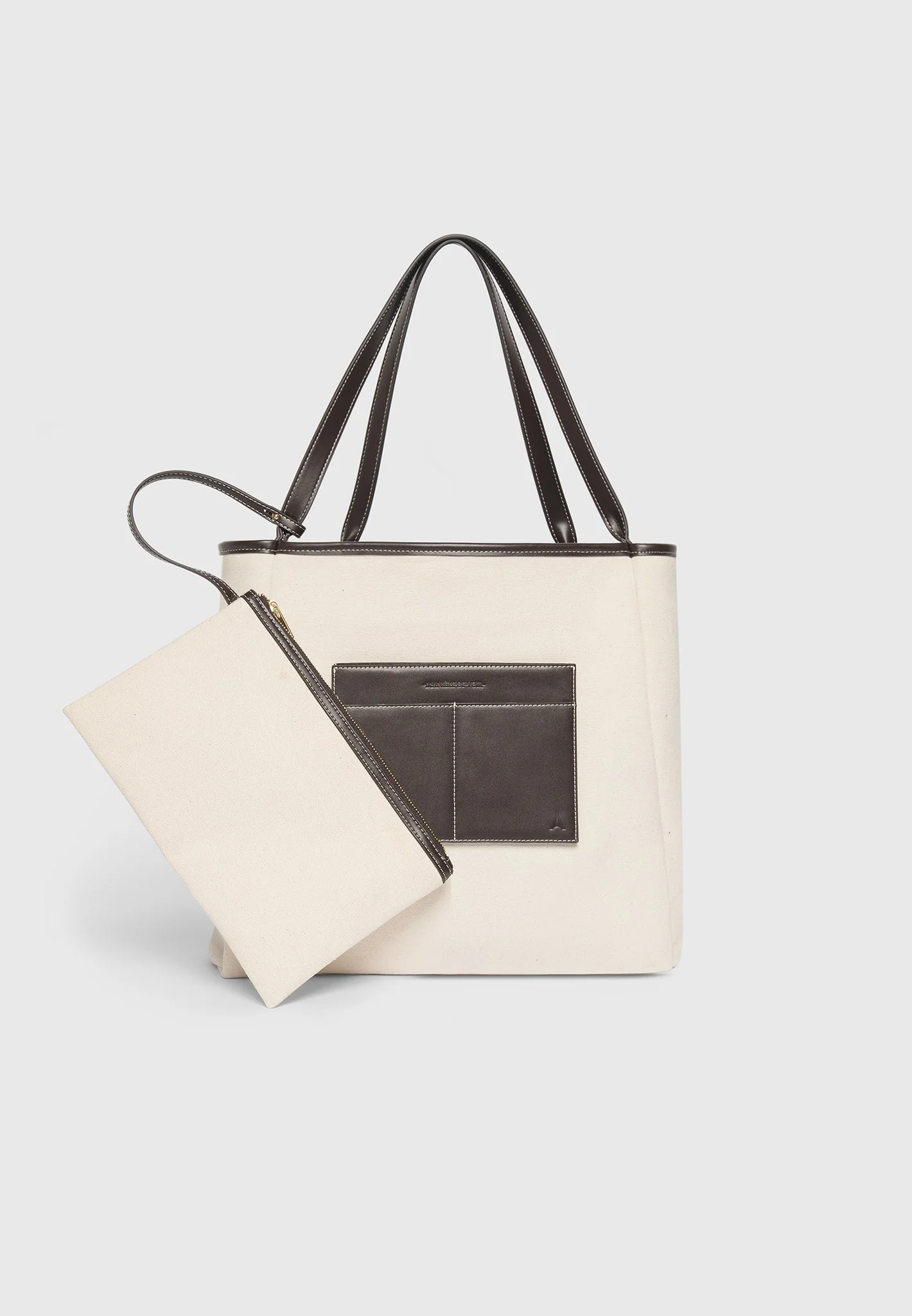 Dakota - Unisex Reversible Leather & Suede Tote Bag - Brown - Image 13