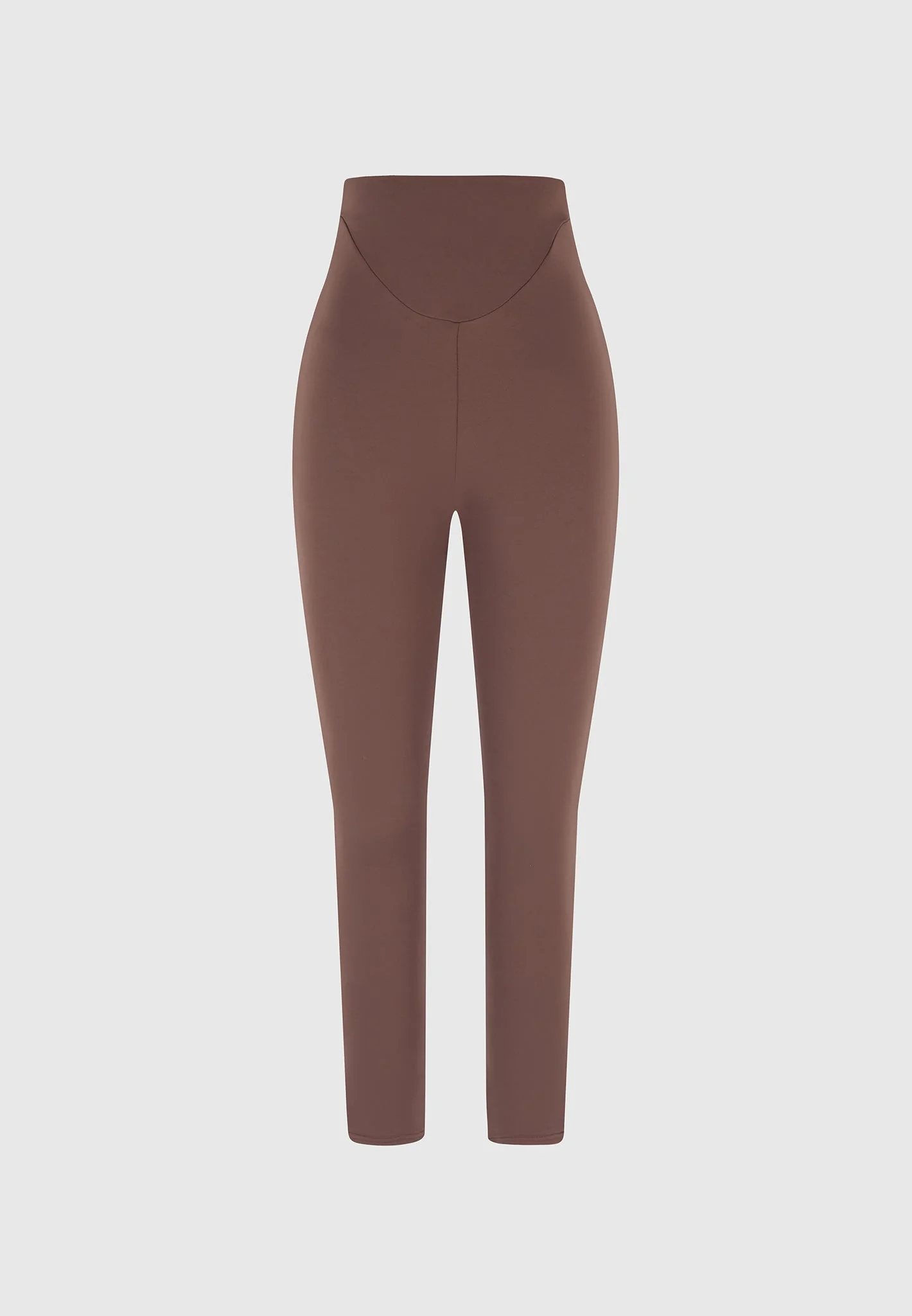 Chloe - High Waisted Leggings - Brown - Image 7