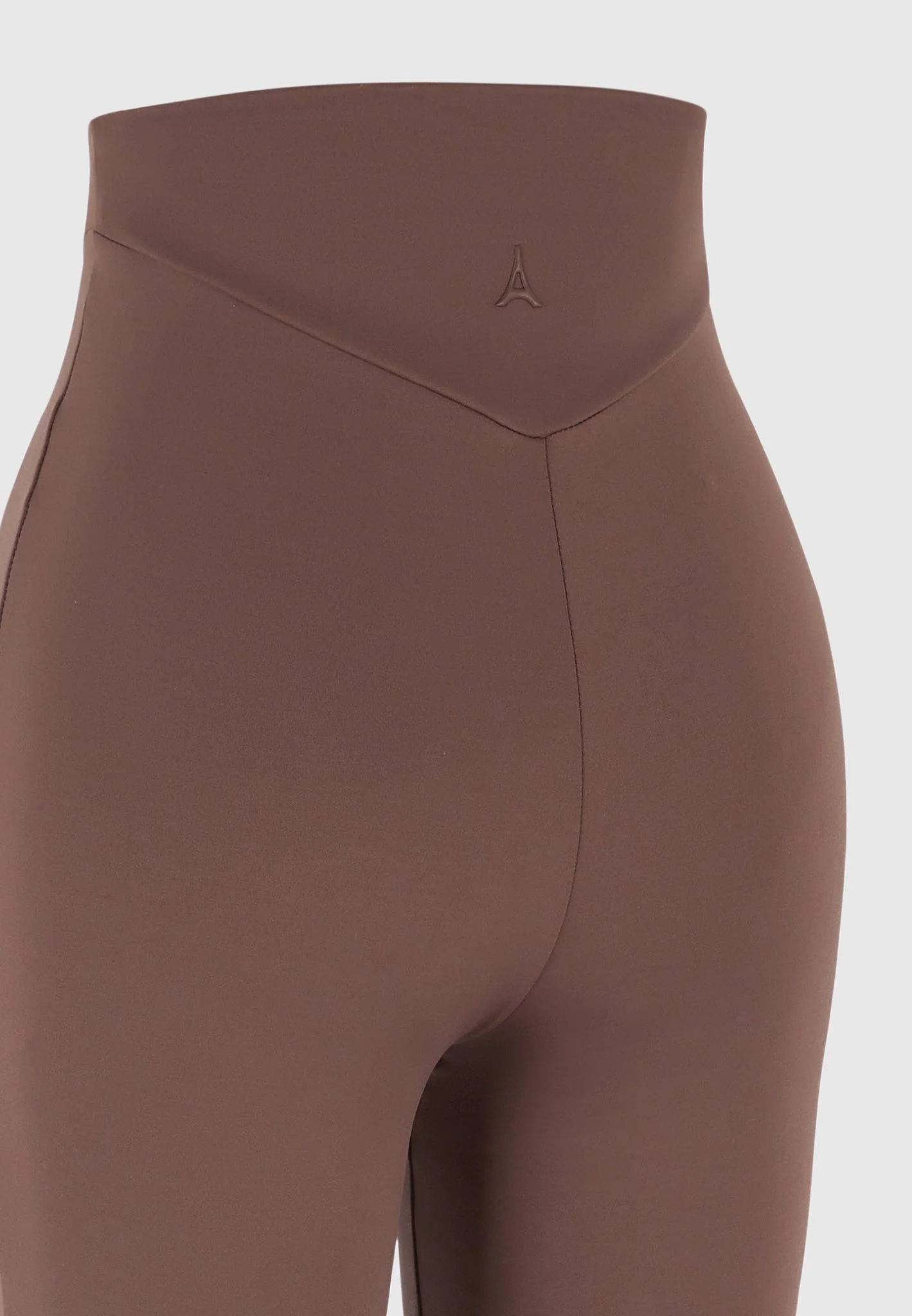 Chloe - High Waisted Leggings - Brown - Image 8