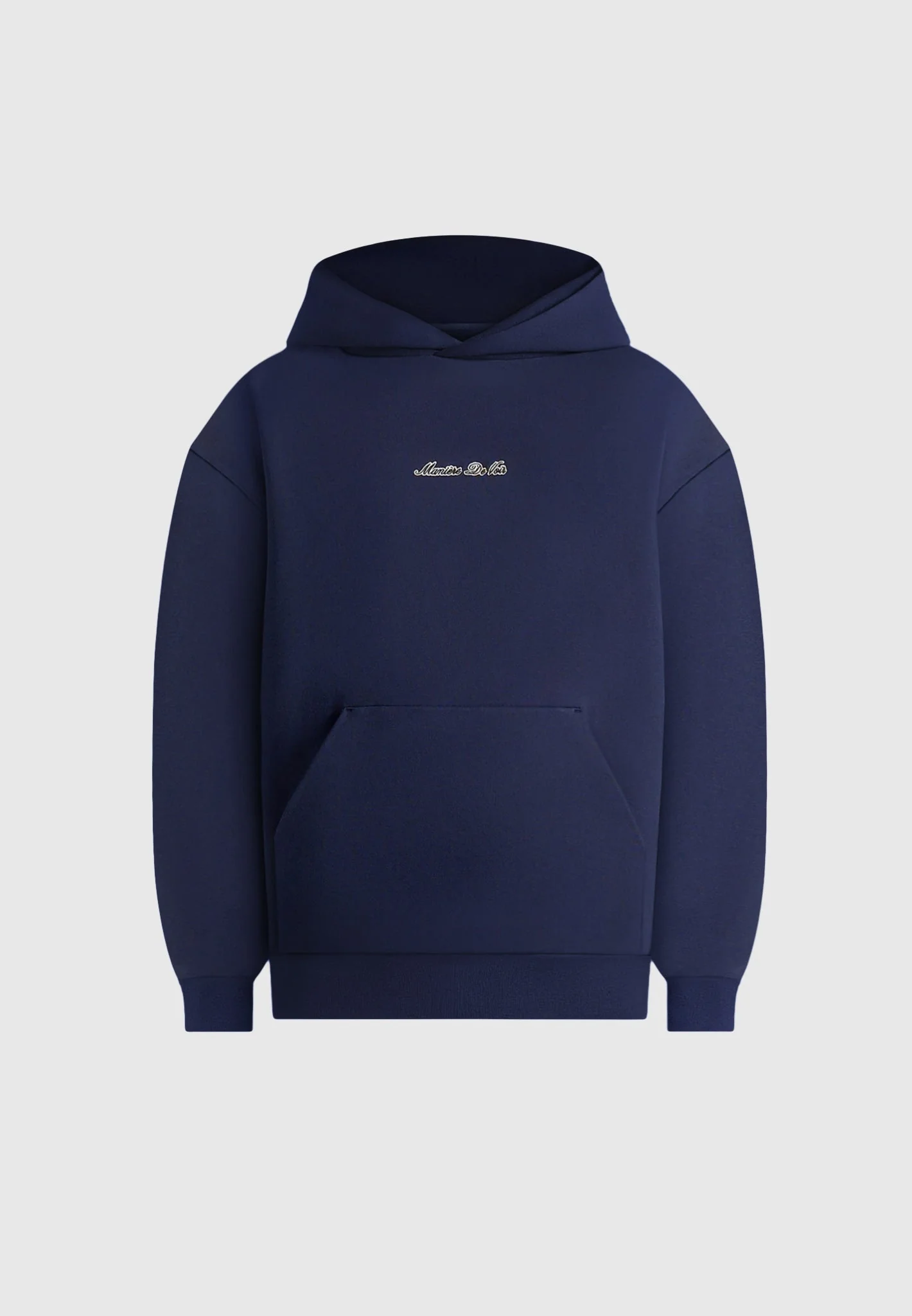 JS001 - Unisex Signature Relaxed Fit Hoodie - Navy - Image 3