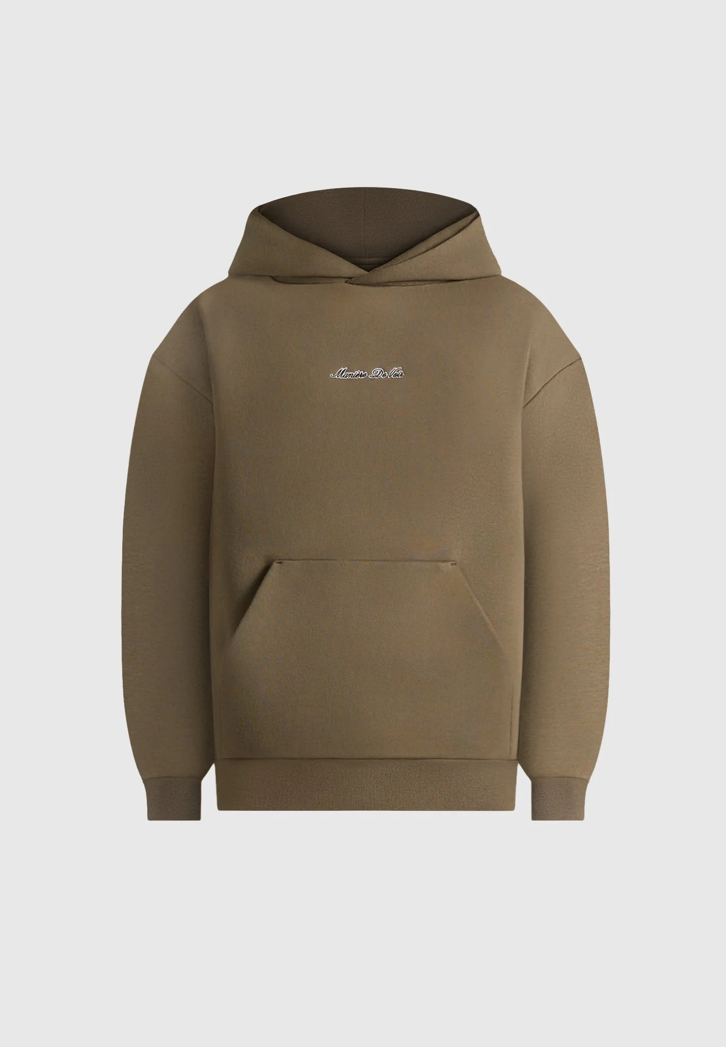 JS001 - Unisex Signature Relaxed Fit Hoodie - Olive - Image 3