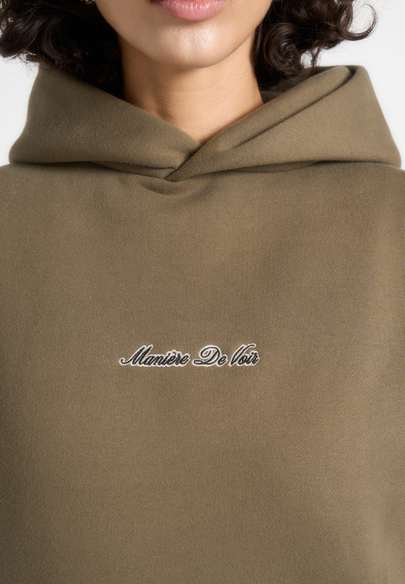 JS001 - Unisex Signature Relaxed Fit Hoodie - Olive - Image 6
