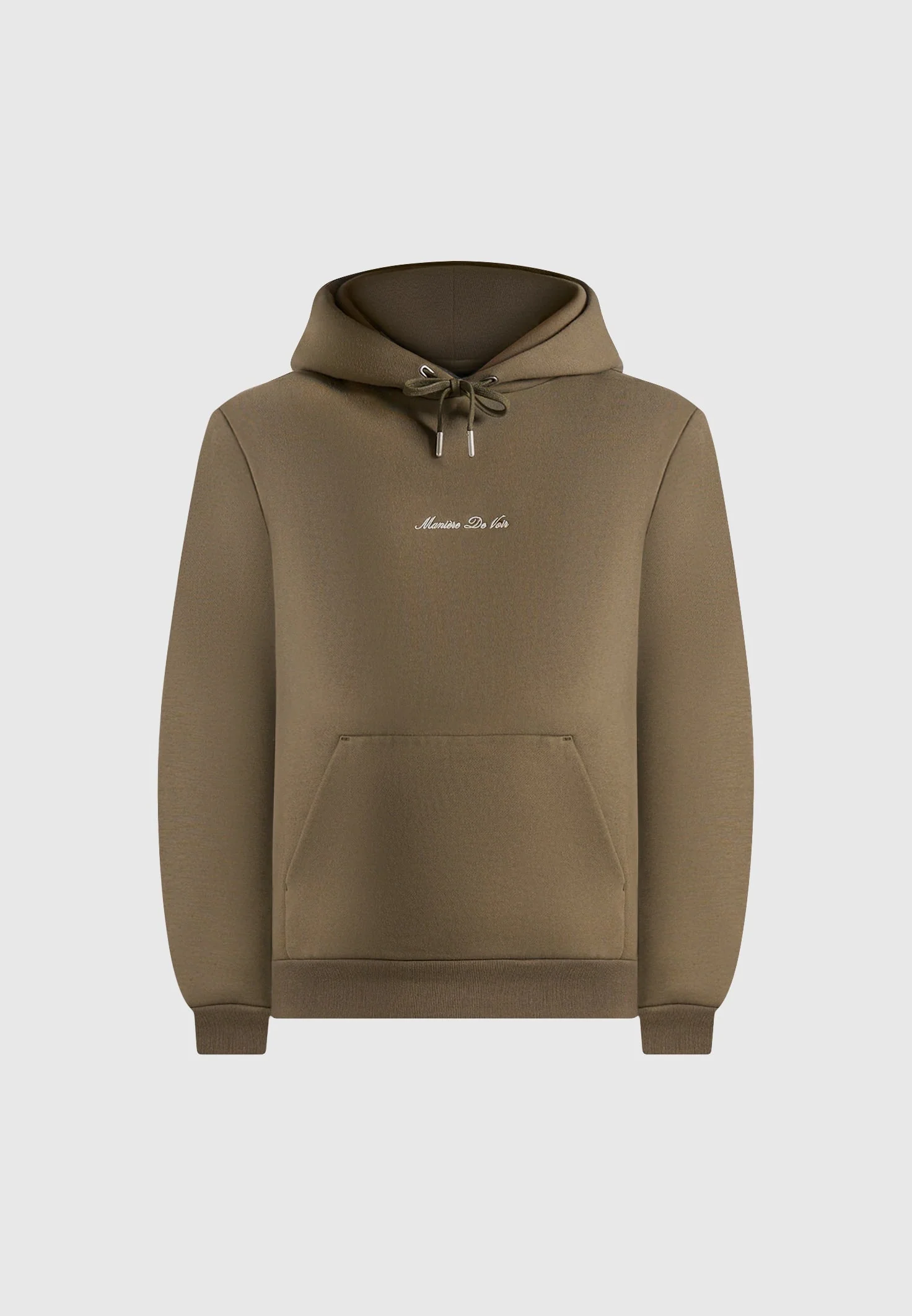 JS004 - Signature Regular Fit Hoodie - Olive - Image 2