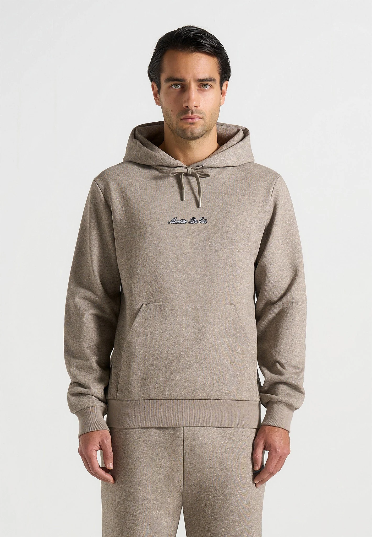 JS004 - Signature Regular Fit Hoodie - Taupe - Image 6