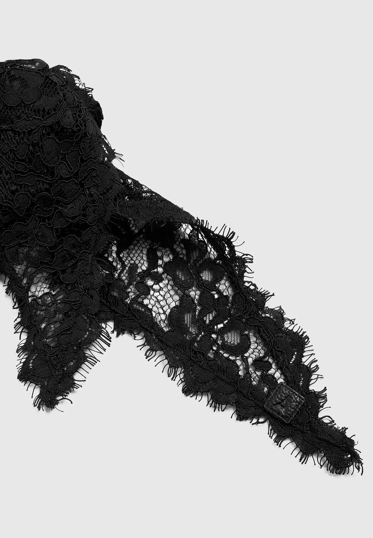 Kadia - Lace Head Scarf - Black - Image 10