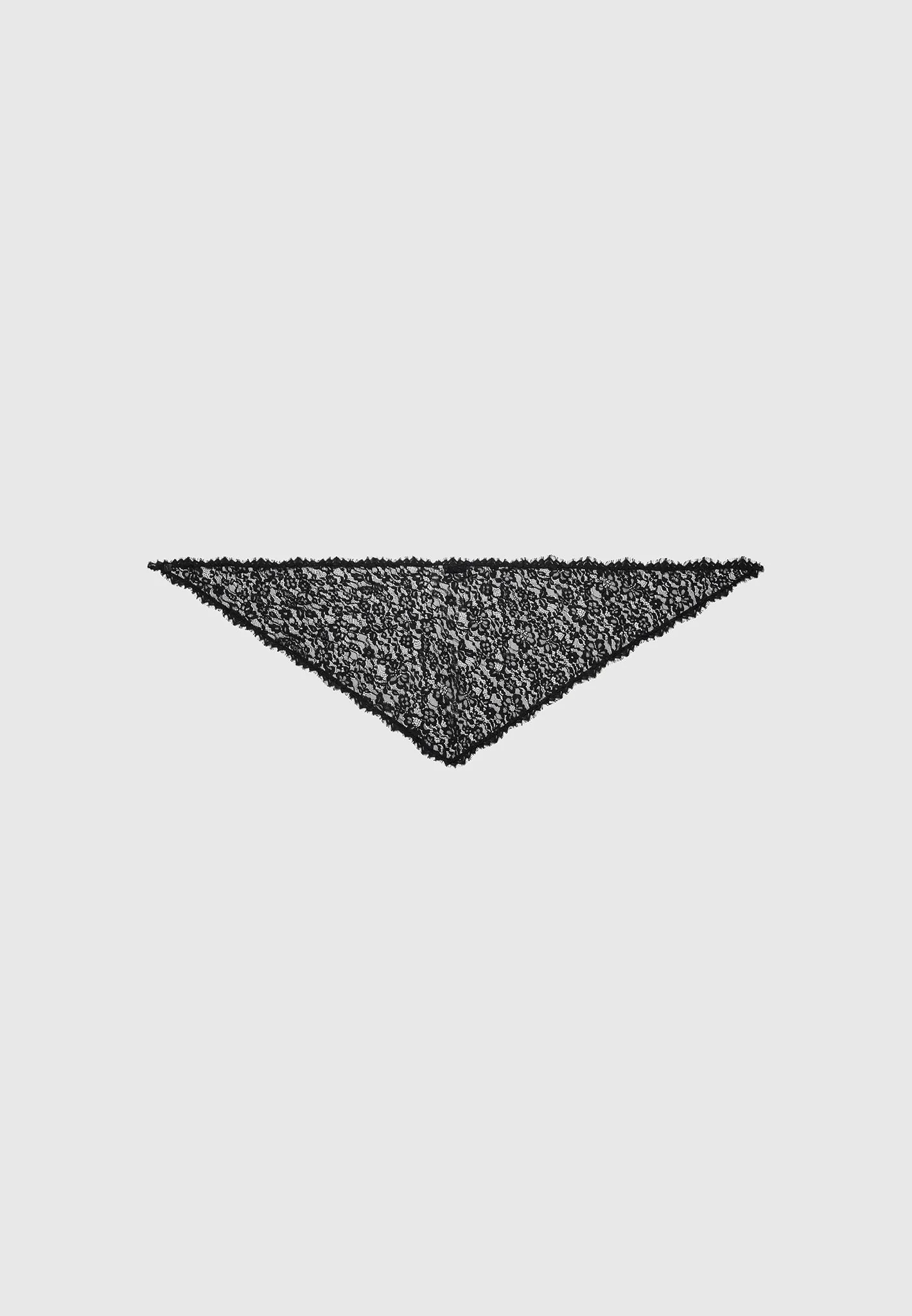 Kadia - Lace Head Scarf - Black - Image 5