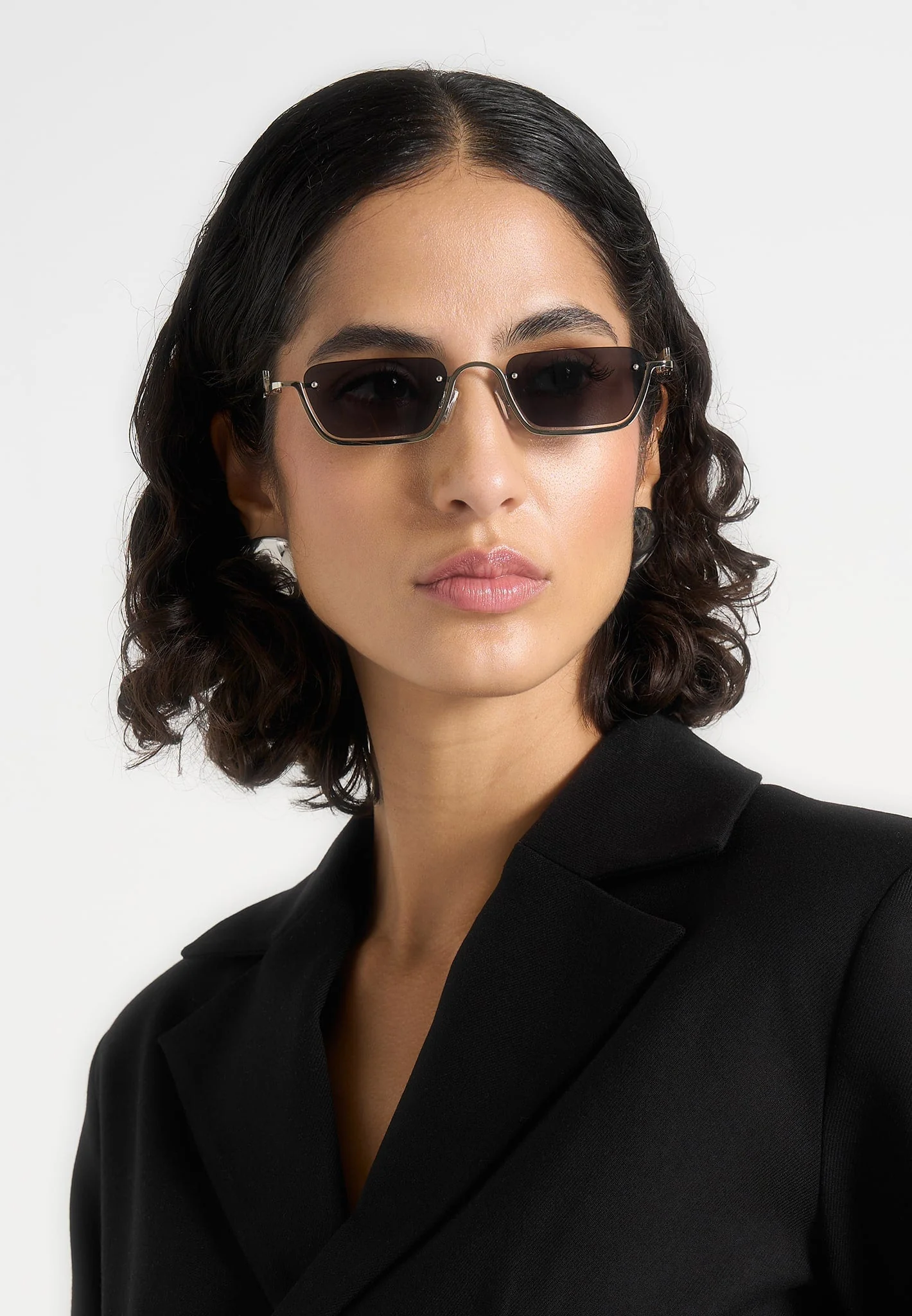 Kai - Frameless Sunglasses - Silver - Image 6