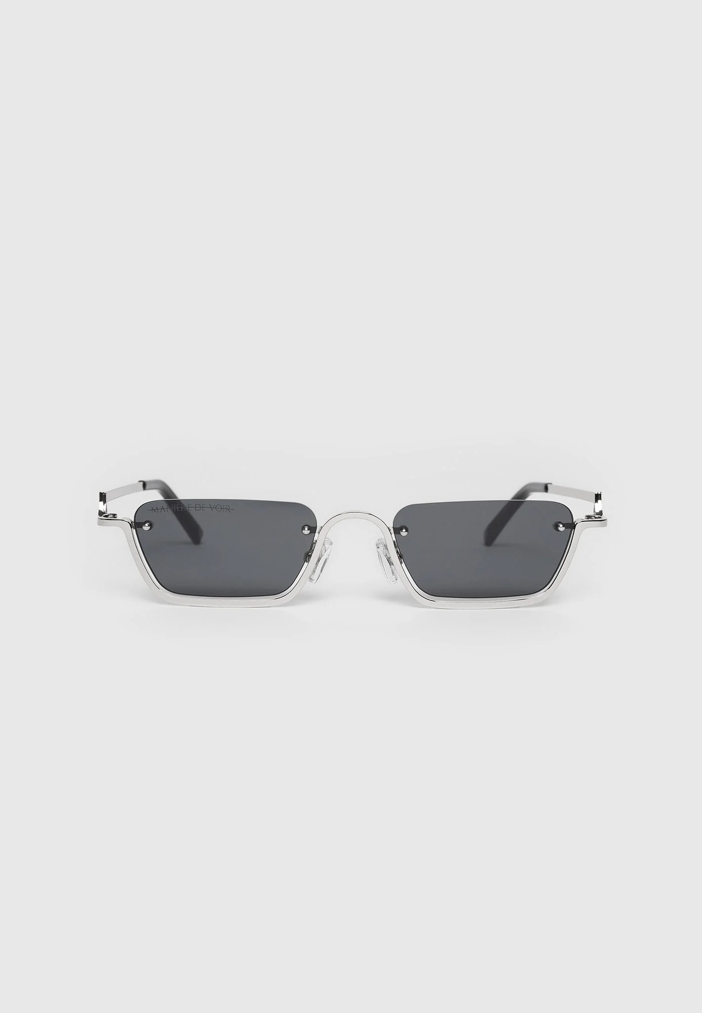 Kai - Frameless Sunglasses - Silver - Image 7