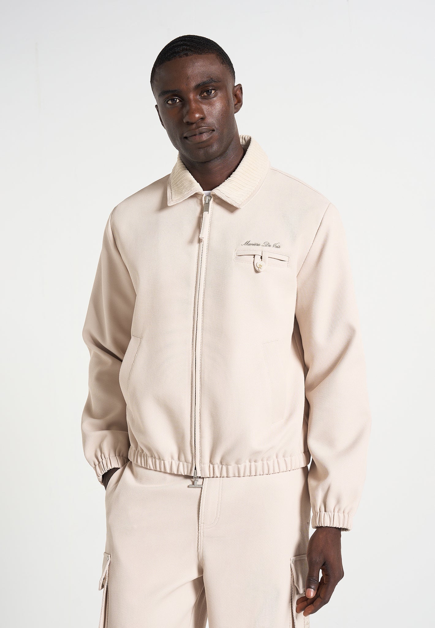 Kilian - Unisex Twill Signature Jacket - Beige - Image 2