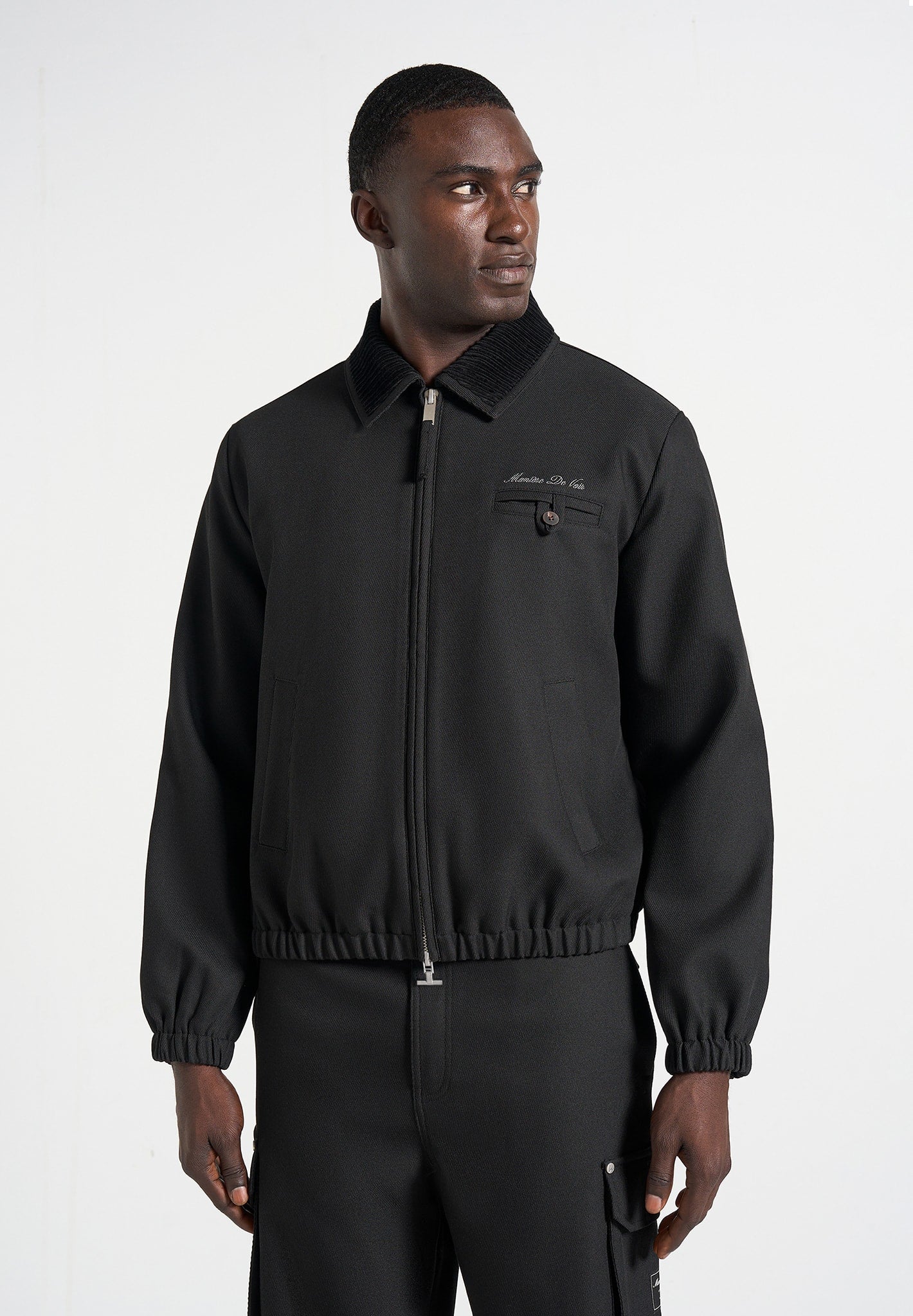 Kilian - Unisex Twill Signature Jacket - Black - Image 2