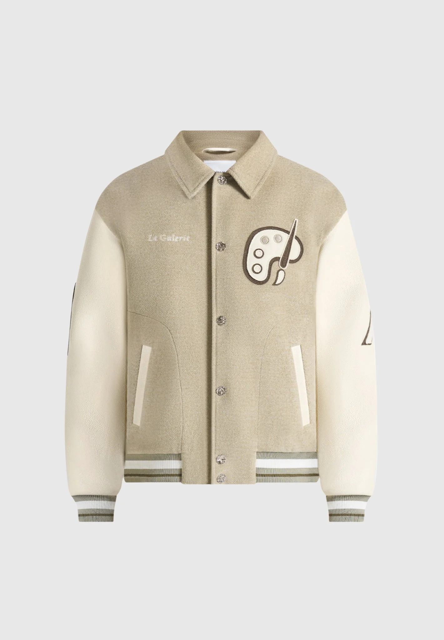 Le Galerie - Varsity Jacket - Sage - Image 6