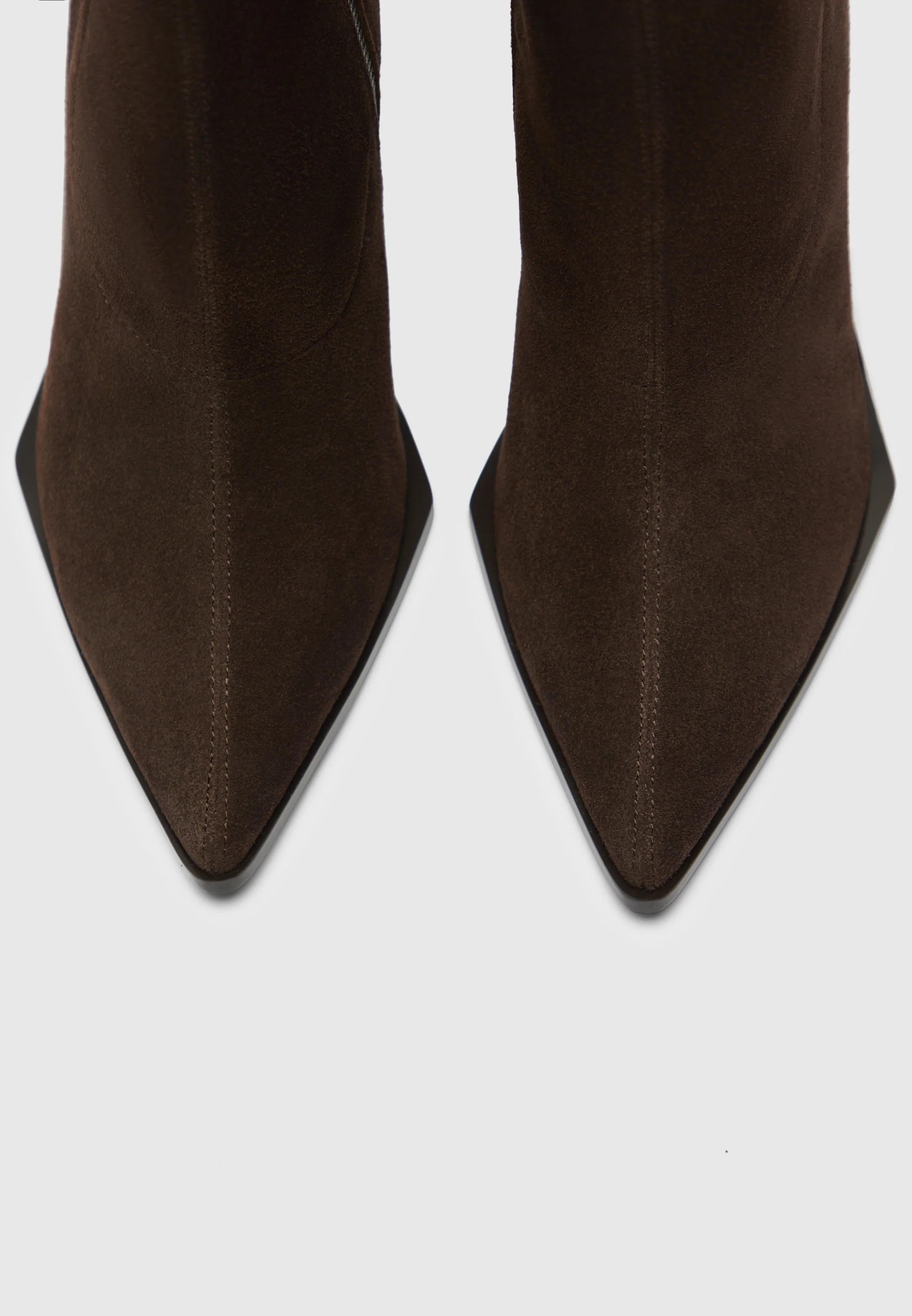 L‘Eiffel - Heeled Suede Boot - Espresso - Image 3
