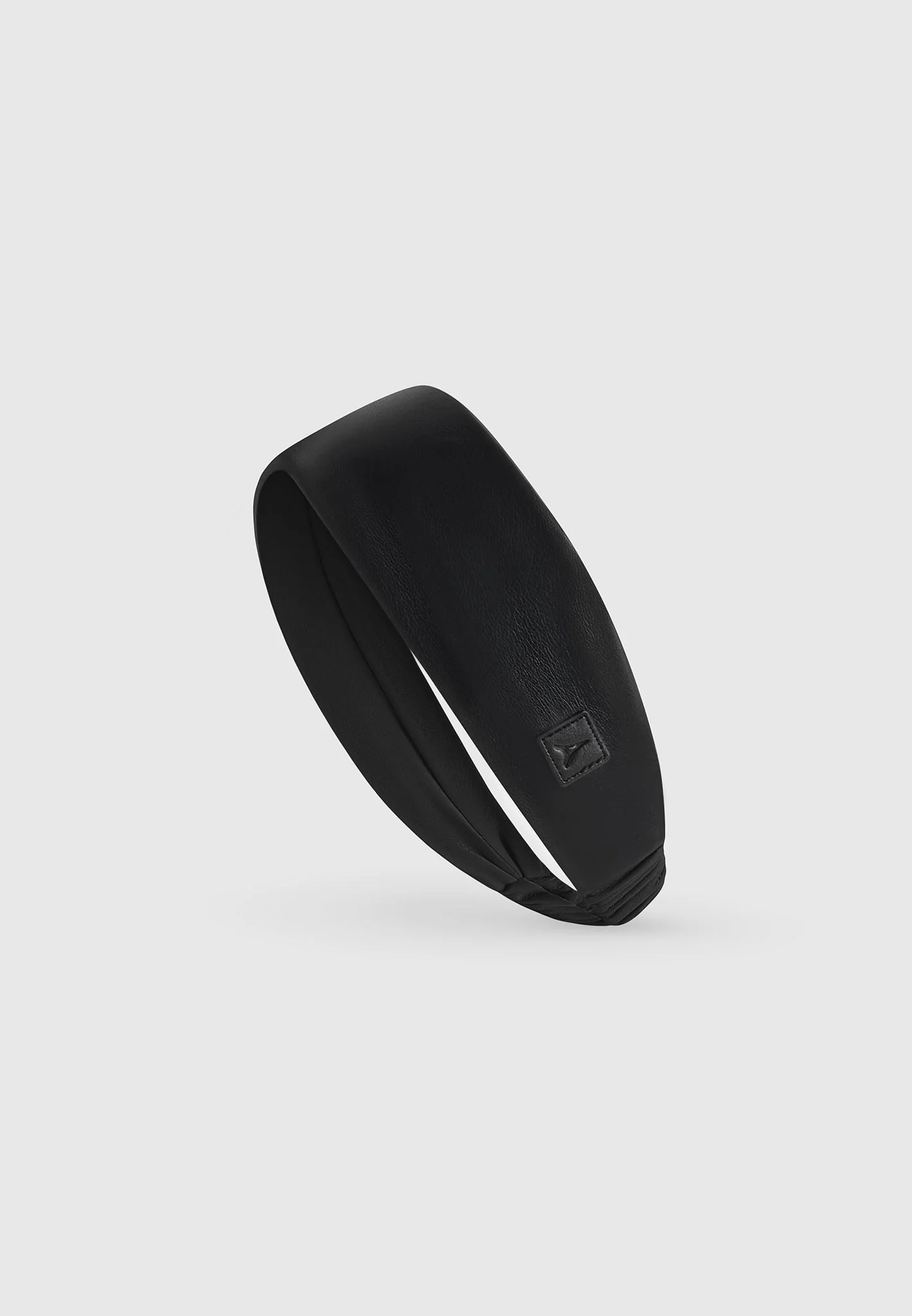 Lilou - Leather Eiffel Headband - Black - Image 2