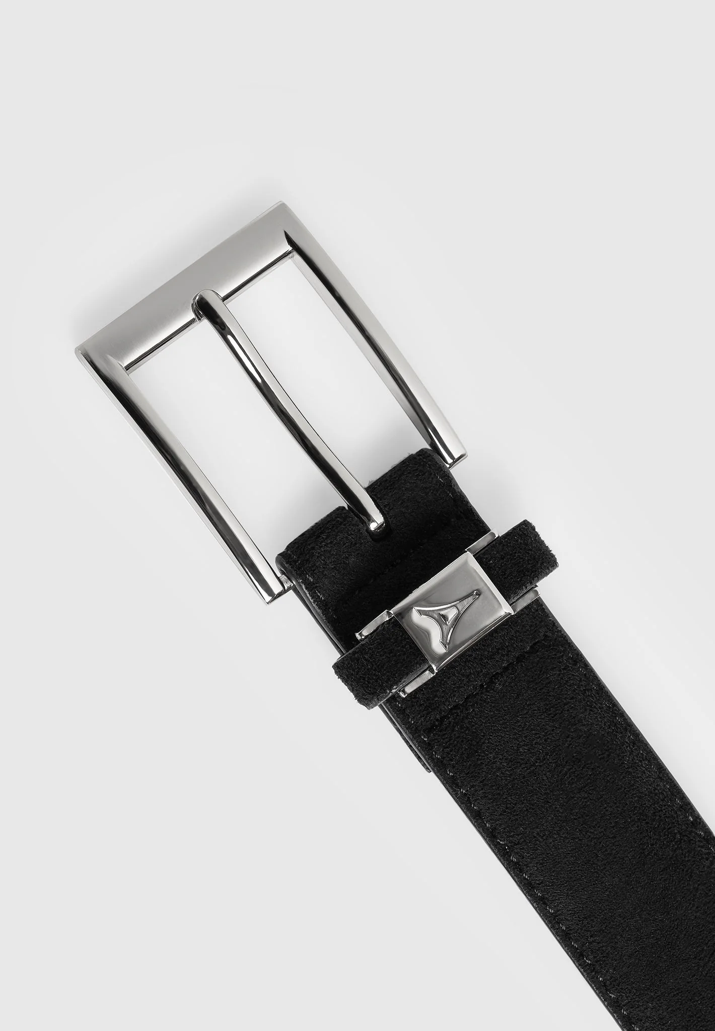 Lionel - Suede Belt - Black - Image 4