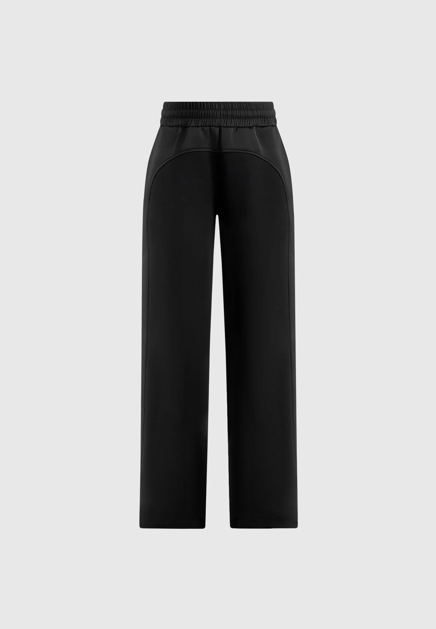 Loula - Jersey And Satin Joggers - Black - Image 6