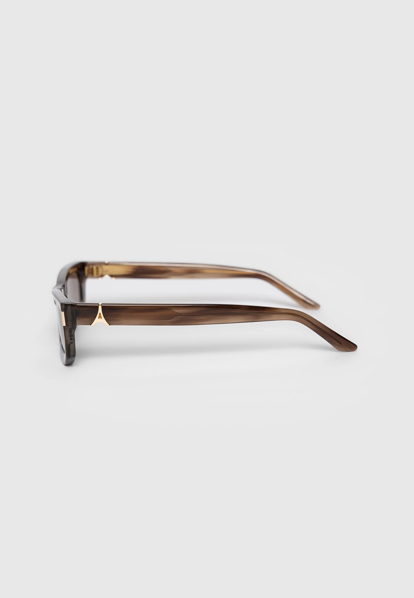 Milan - Curved-Frame Sunglasses - Brown - Image 7
