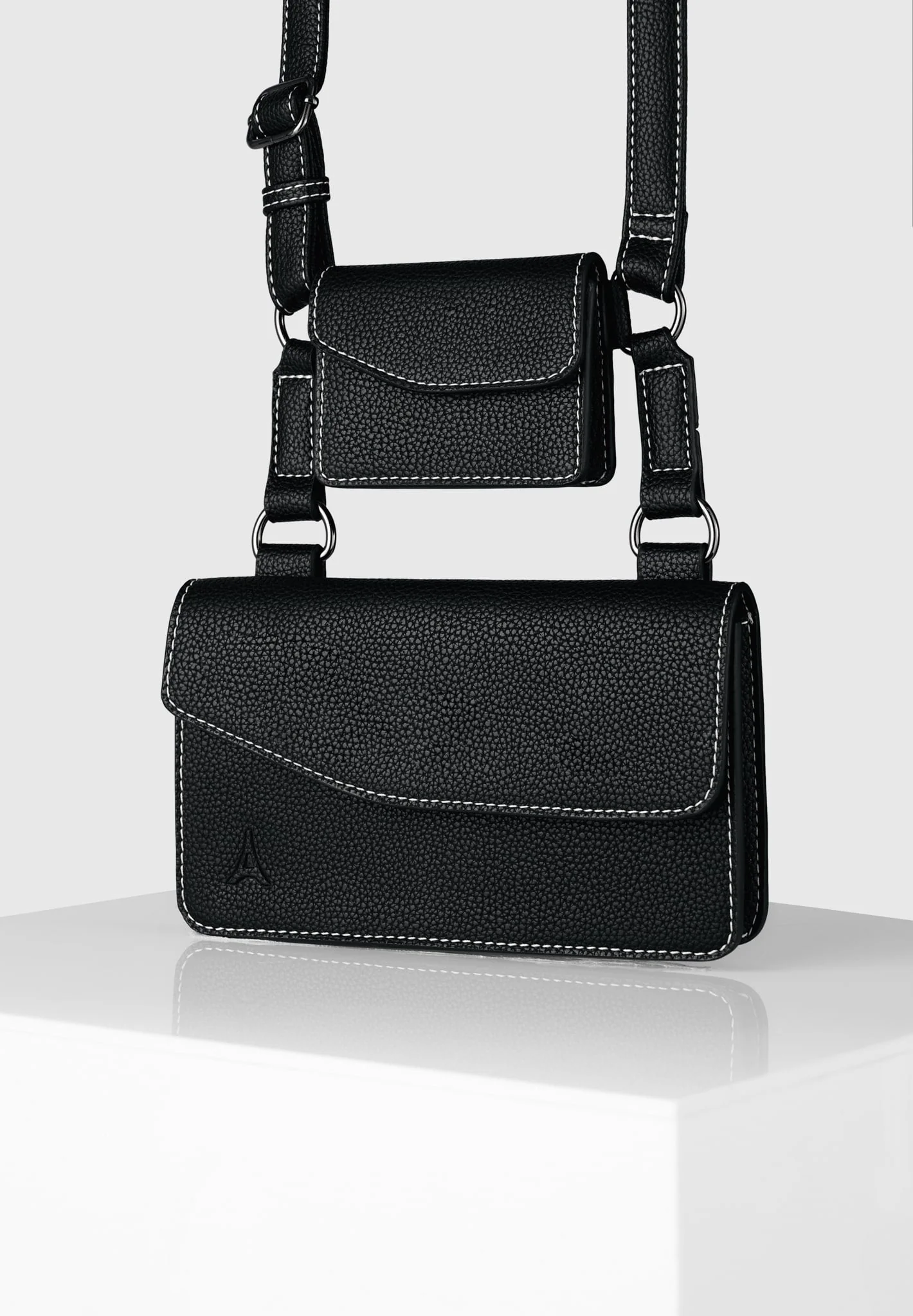 Monet - Duo Crossbody Bag - Black - Image 3