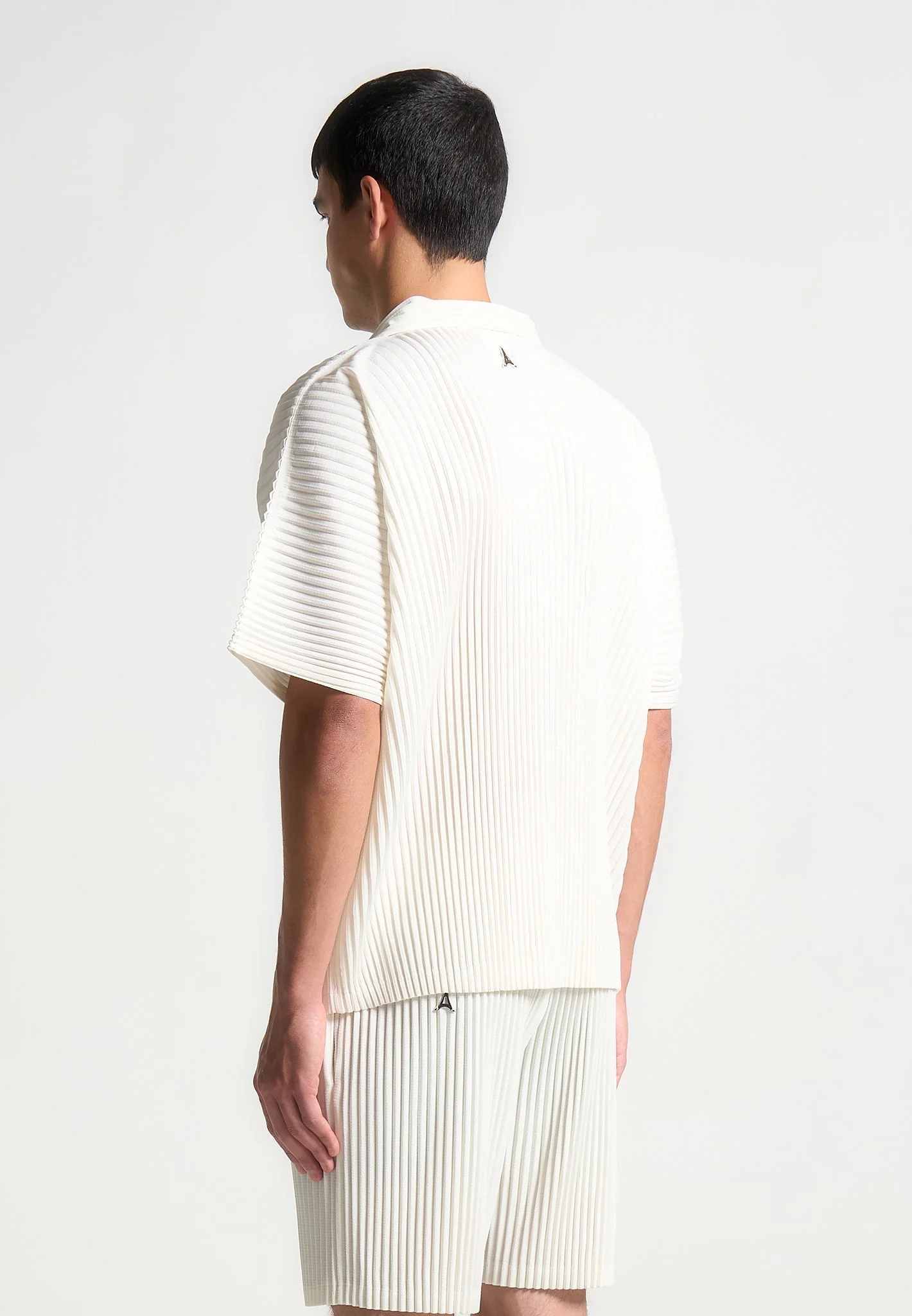 Pascal - Pleated Shirt - Off White - Image 4