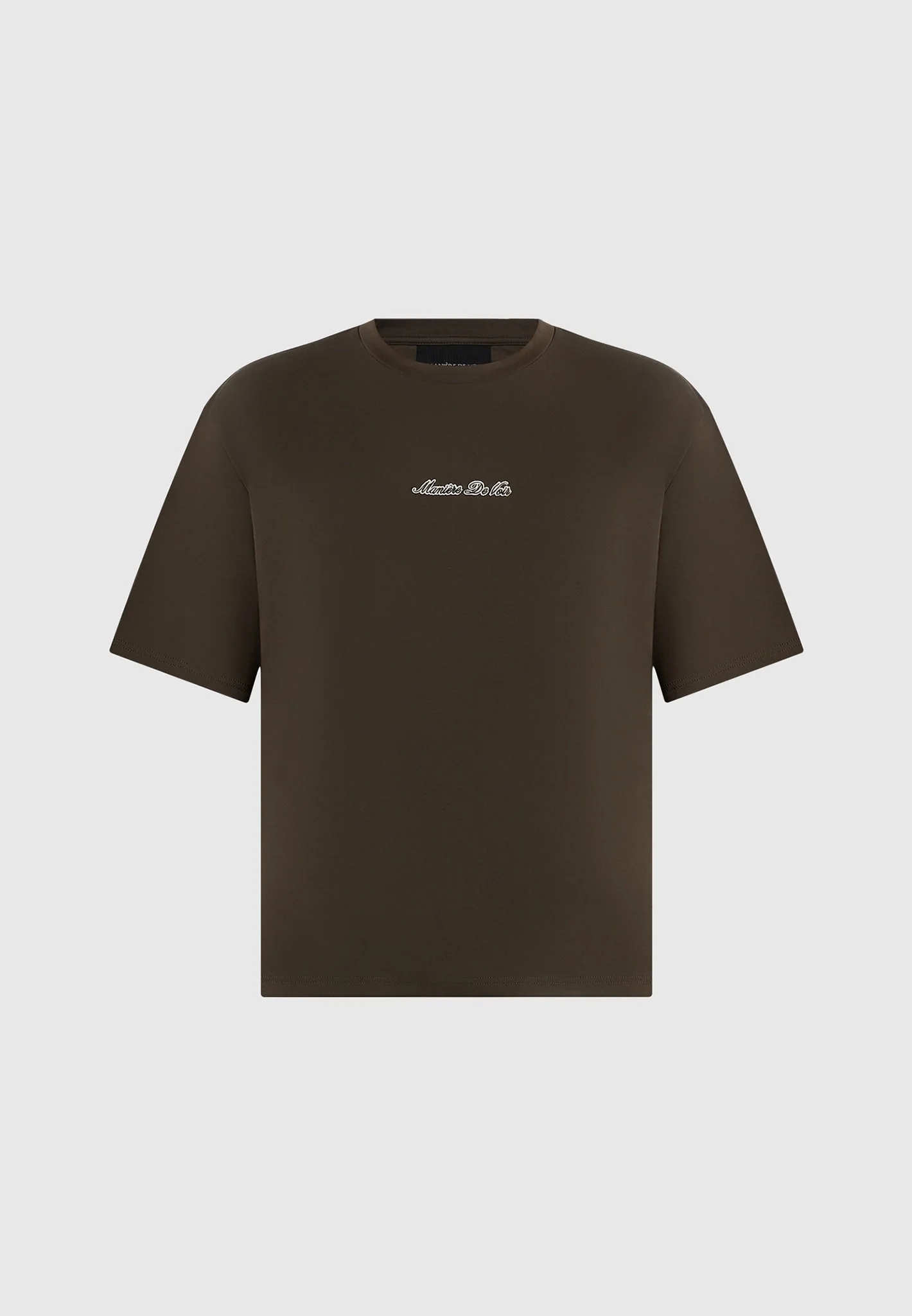TS001 - Unisex Signature Relaxed Fit Cotton T-Shirt - Olive - Image 3