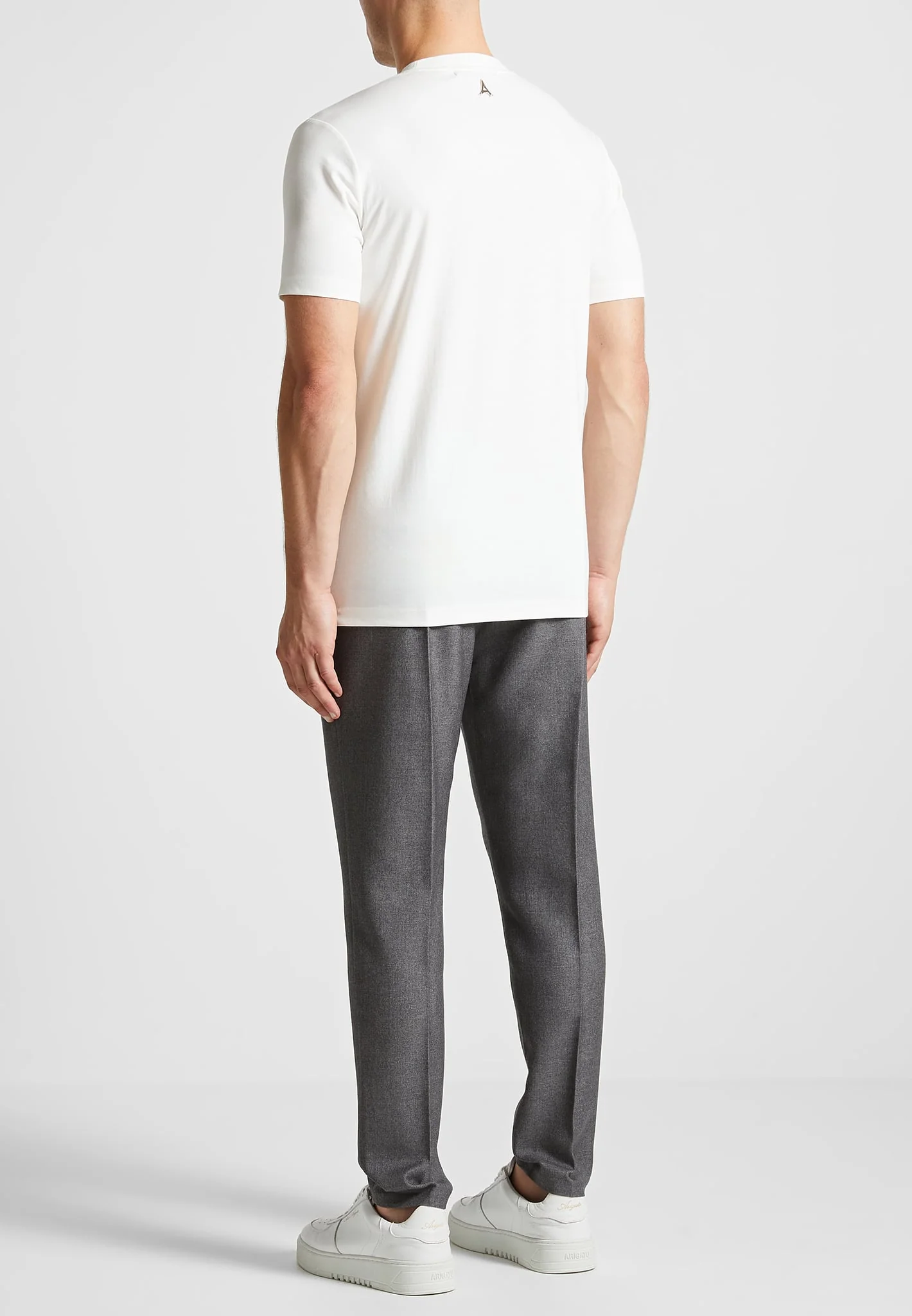 TS004 - Slim Fit Luxe T-Shirt 3 Pack - White - Image 6