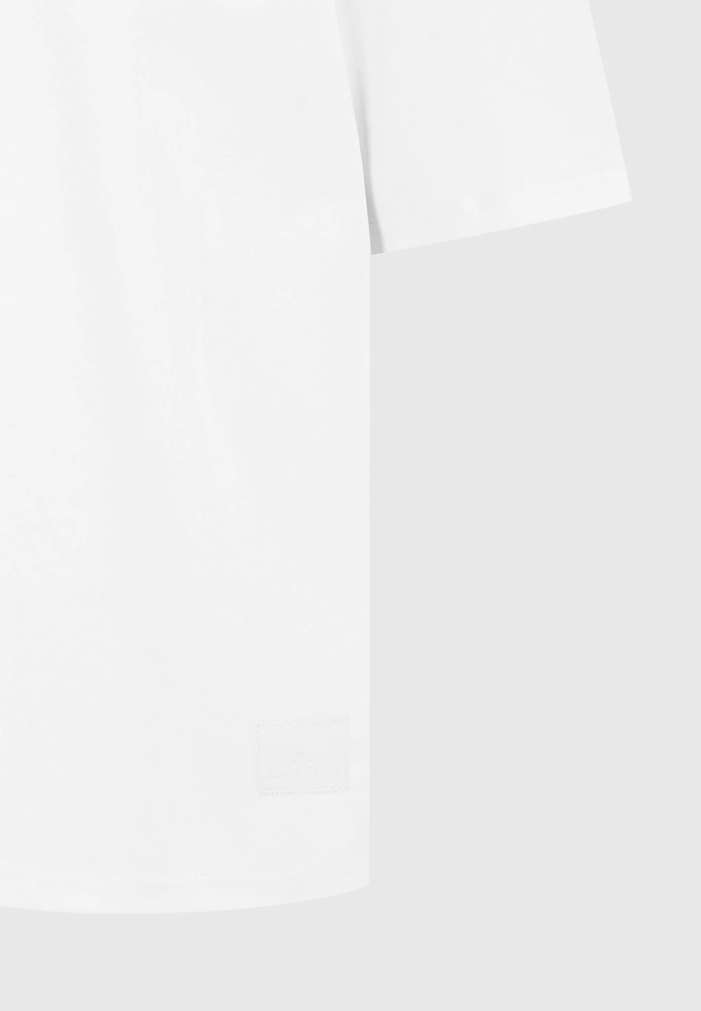TS007 - Relaxed Fit Cotton T-Shirt - White - Image 7